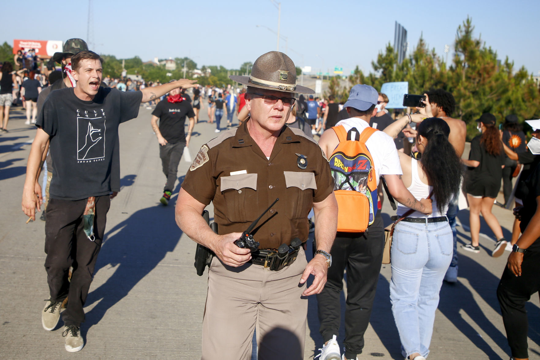 Protest March I-244